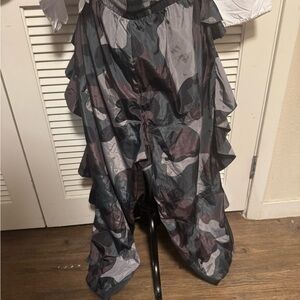 Women's Camouflage Track Jogger Pants - Grey